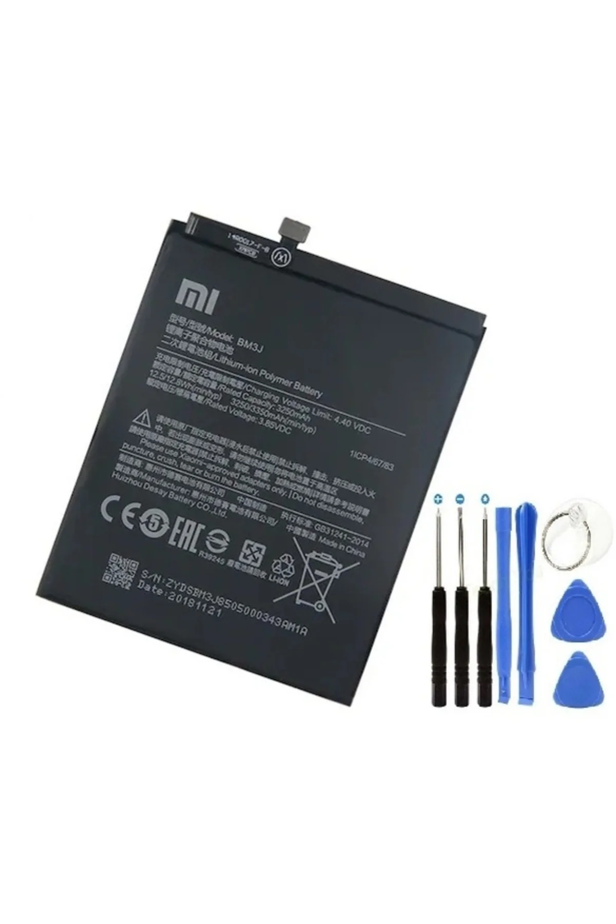 Xiaomi Mi 8 Lite Pil Batarya + Tamir Seti Bm3j