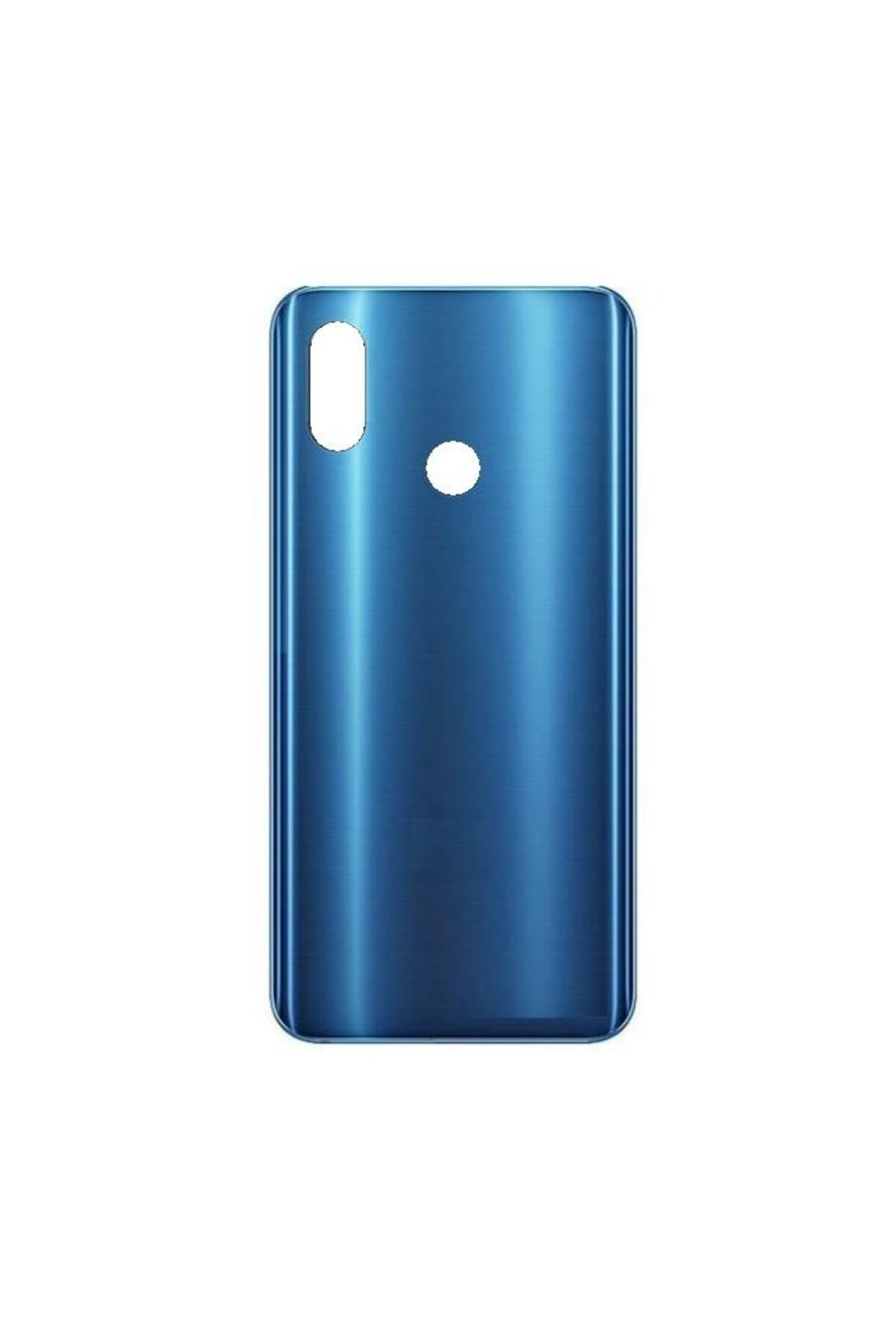 Xiaomi Mi 8 Pil Kapağı Cam - Lens Hariç Mavi Xiaomi Mi 8 Pil Kapağı Cam - Lens Hariç Mavi