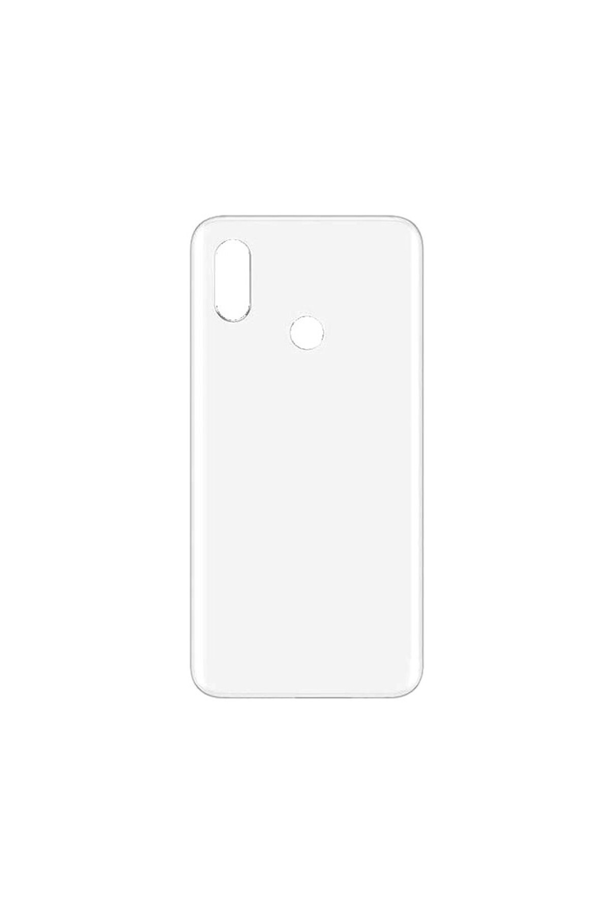 Xiaomi Mi 8 Pil Kapağı Cam - Lens Hariç Beyaz Xiaomi Mi 8 Pil Kapağı Cam - Lens Hariç Beyaz