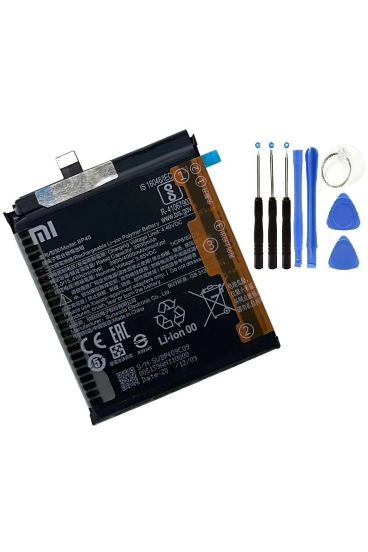 Xiaomi Mi 9t Pro Batarya Pil + Tamir Seti Bp40 4000 Mah