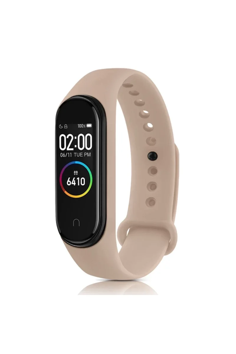 Xiaomi Mi Band 4 Klasik Kordon - Pudra Xiaomi Mi Band 4 Klasik Kordon - Pudra