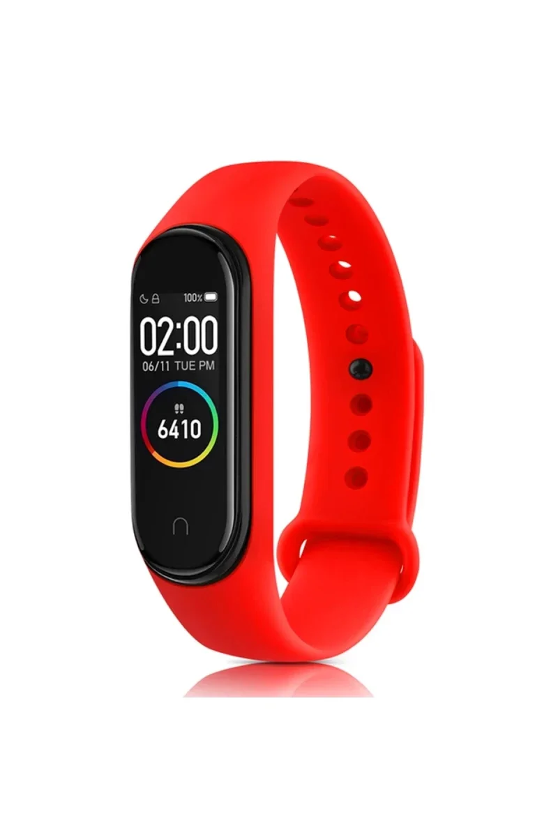 Xiaomi Mi Band 4 Klasik Kordon - Kırmızı Xiaomi Mi Band 4 Klasik Kordon - Kırmızı