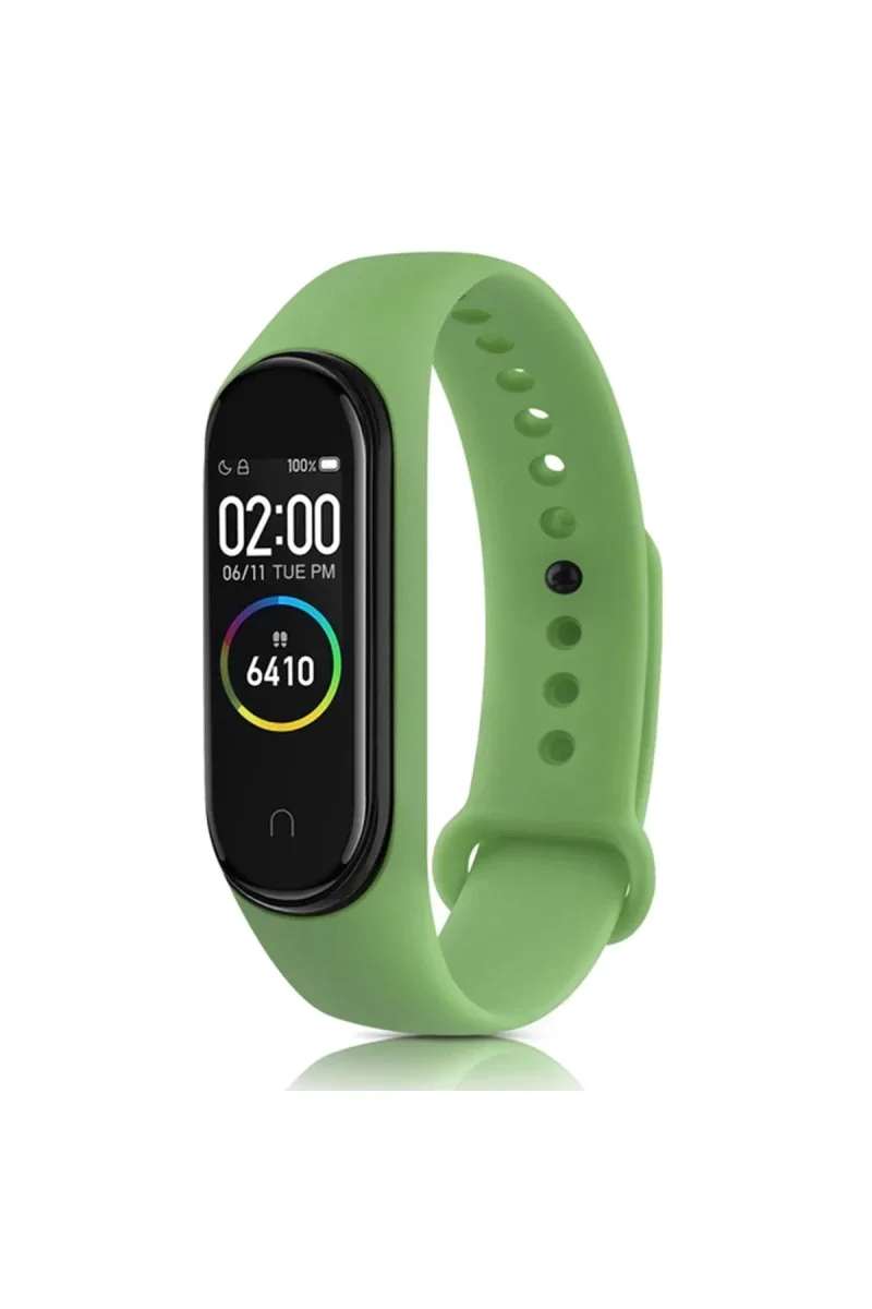 Xiaomi Mi Band 6 Klasik Kordon - Açık Yeşil Xiaomi Mi Band 6 Klasik Kordon - Açık Yeşil