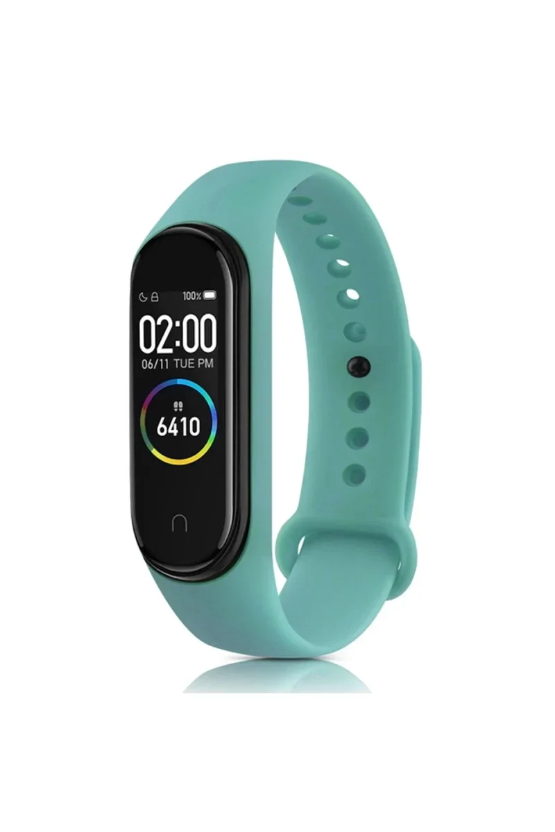 Xiaomi Mi Band 6 Klasik Kordon - Turkuaz Xiaomi Mi Band 6 Klasik Kordon - Turkuaz