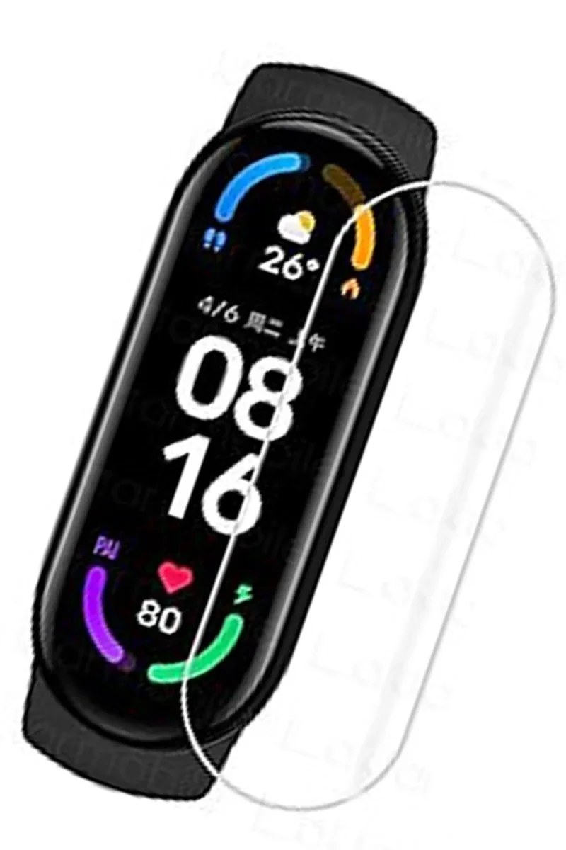 Xiaomi Mi Band 6 Polymer Nano Ekran Koruyucu - Şeffaf Xiaomi Mi Band 6 Polymer Nano Ekran Koruyucu - Şeffaf