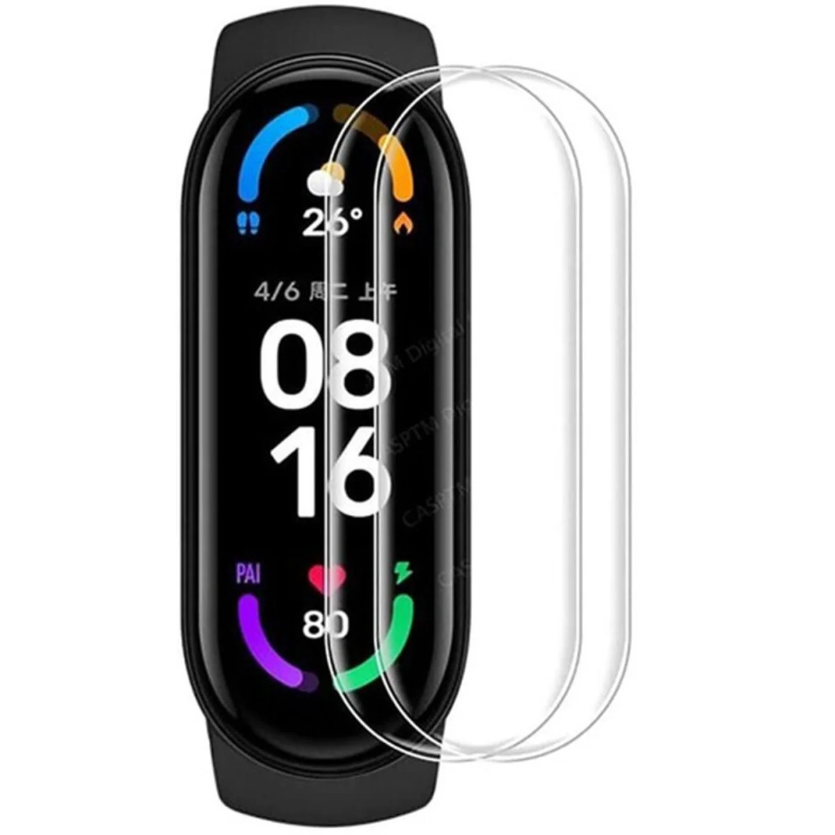 Xiaomi Mi Band 7 Polymer Nano Ekran Koruyucu - Şeffaf Xiaomi Mi Band 7 Polymer Nano Ekran Koruyucu - Şeffaf