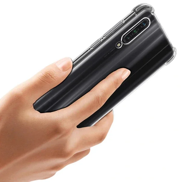 Xiaomi Mi CC9/Mi 9 Lite Anti-Drop Darbe Emici Silikon Kılıf - Ultra Koruma