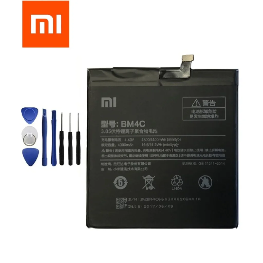 Xiaomi Mi Mix Pil Batarya Bm4C 4300 Mah ve Tamir Seti Xiaomi Mi Mix Pil Batarya Bm4C 4300 Mah ve Tamir Seti