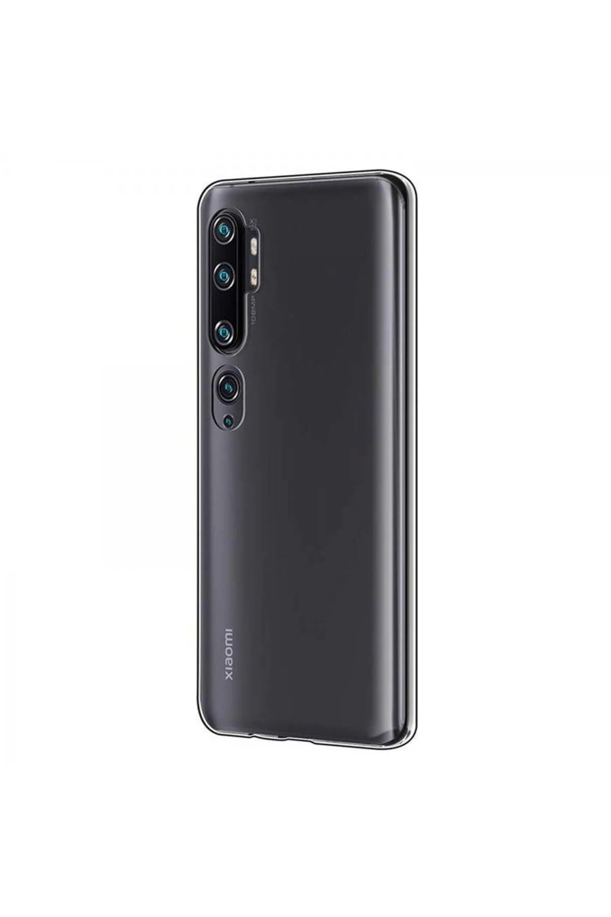 Xiaomi Mi Note 10 2.0 MM Korumalı Silikon Kılıf Şeffaf