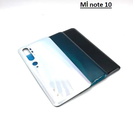 Xiaomi Mi Note 10 Arka Pil Batarya Kapak Cam Xiaomi Mi Note 10 Arka Pil Batarya Kapak Cam