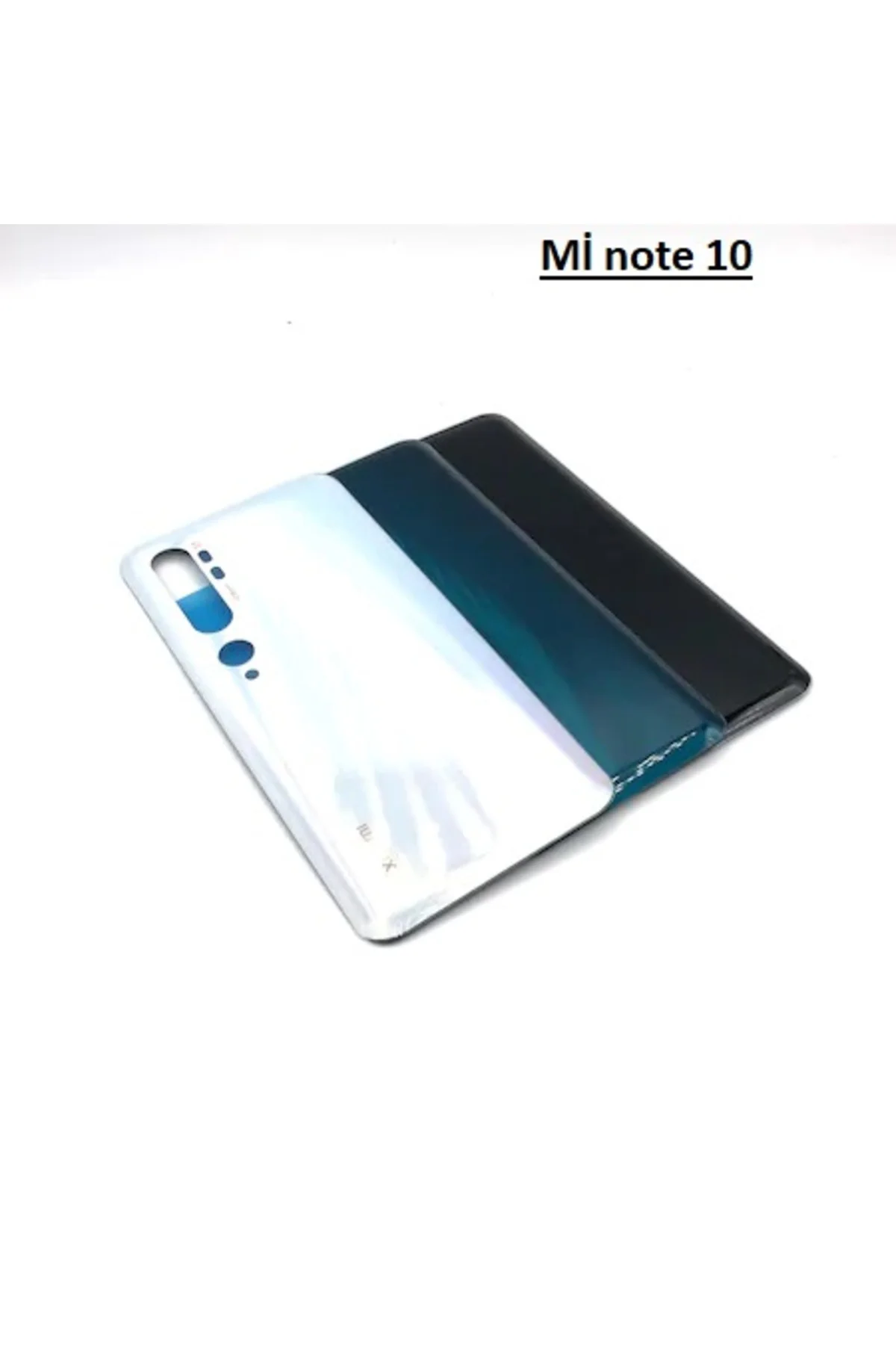 Xiaomi Mi Note 10 Pro / CC9 Pro Arka Pil Batarya Kapak Cam Beyaz