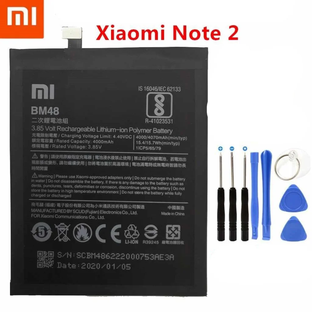 Xiaomi Mi Note 2 Bm48 Batarya Pil + Tamir Seti