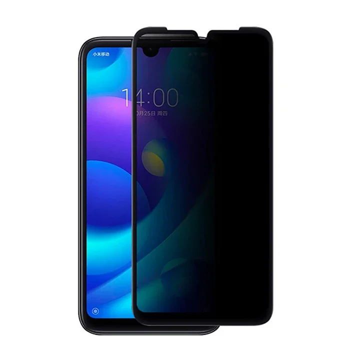 Xiaomi Mi Play 3D Privacy Gizlilik 3d Full Kırılmaz Cam Koruyucu Anti-Spy-1852