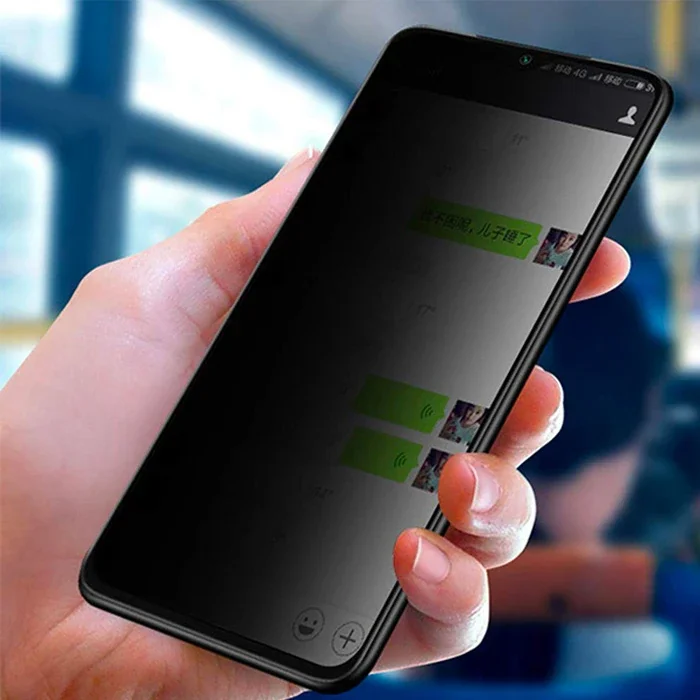 Xiaomi Mi Play 3D Privacy Gizlilik 3d Full Kırılmaz Cam Koruyucu Anti-Spy-1852