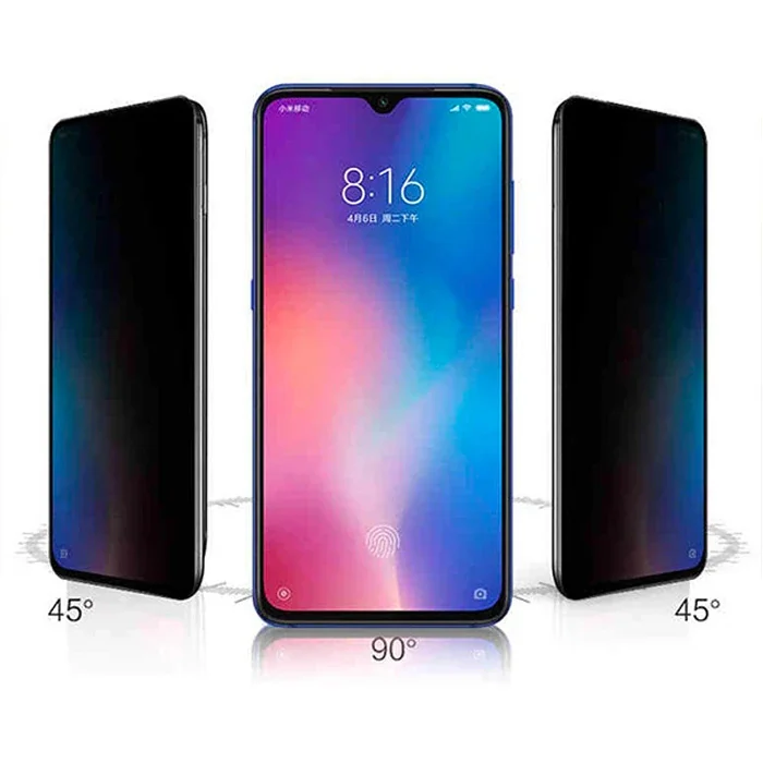 Xiaomi Mi Play 3D Privacy Cam Koruyucu - Gizlilik & Kırılmaz Koruma