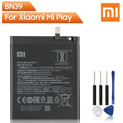 Xiaomi Mi Play Pil Batarya BN39 + Tamir Seti 3000mAh Xiaomi Mi Play Pil Batarya BN39 + Tamir Seti 3000mAh