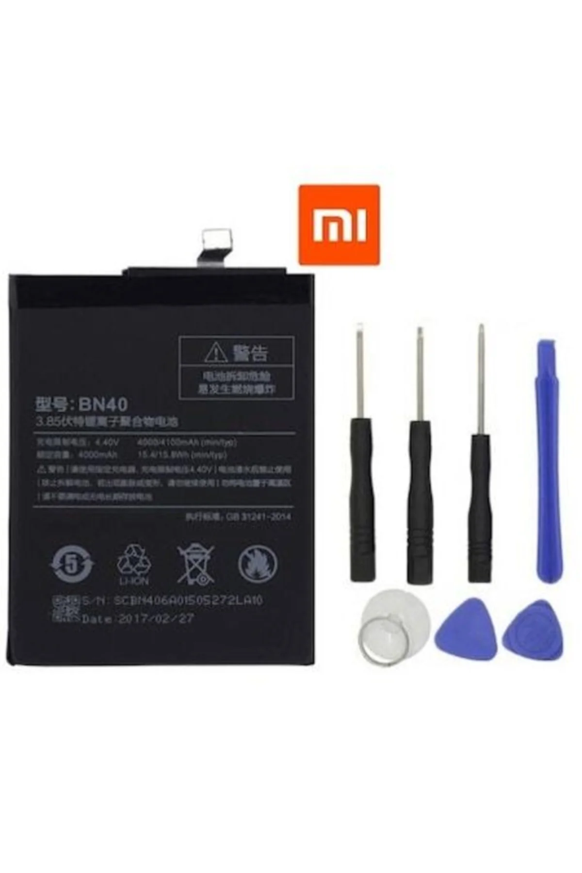 Xiaomi Mi Redmi 4 Pro/Prime Pil Batarya BN40 ve Tamir Seti