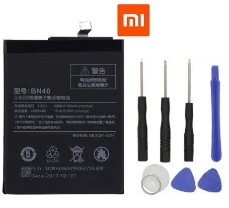 Xiaomi Mi Redmi 4 Pro/Prime Pil Batarya BN40 ve Tamir Seti Xiaomi Mi Redmi 4 Pro/Prime Pil Batarya BN40 ve Tamir Seti