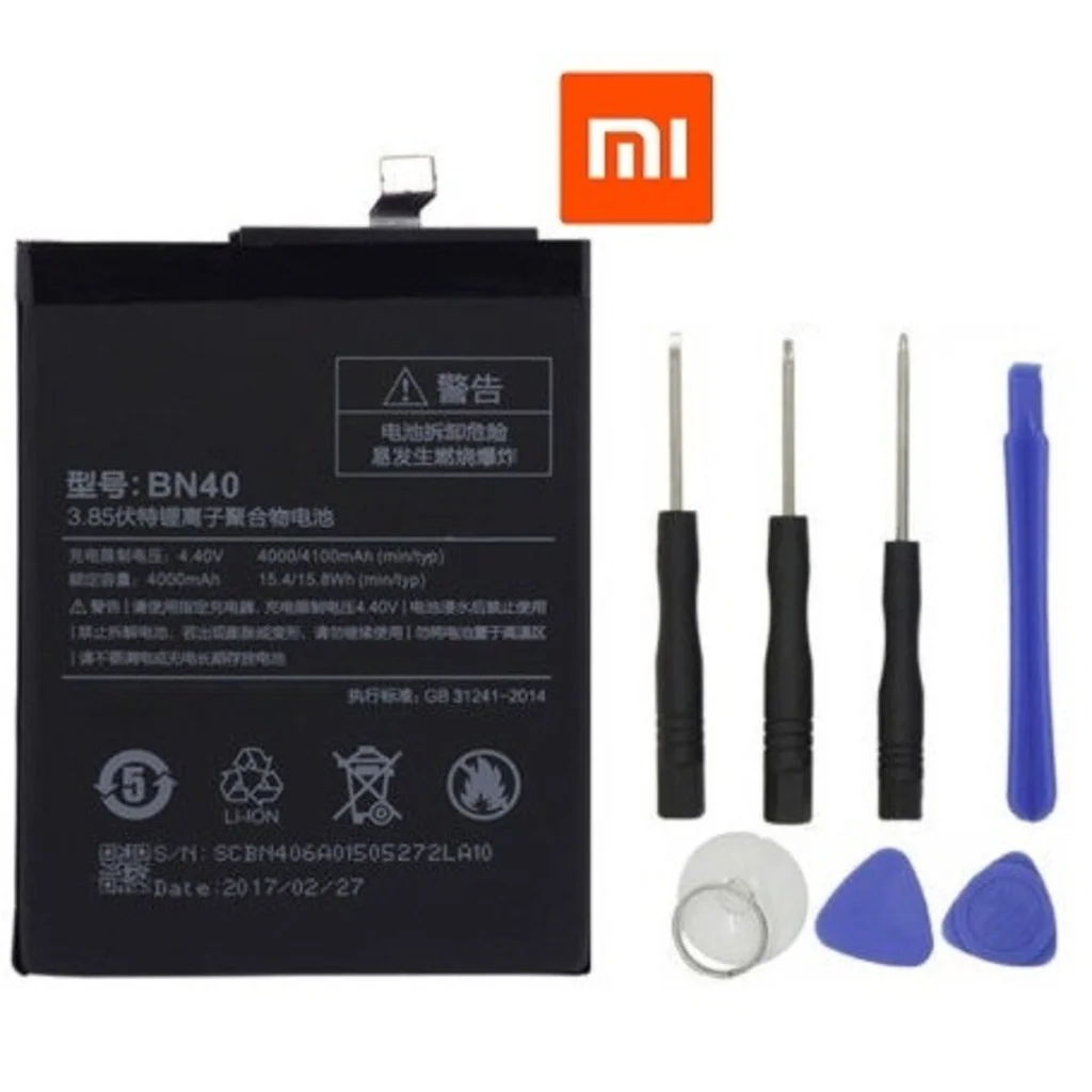 Xiaomi Mi Redmi 4 Pro/Prime Pil Batarya Bn40 ve Tamir Seti Xiaomi Mi Redmi 4 Pro/Prime Pil Batarya Bn40 ve Tamir Seti