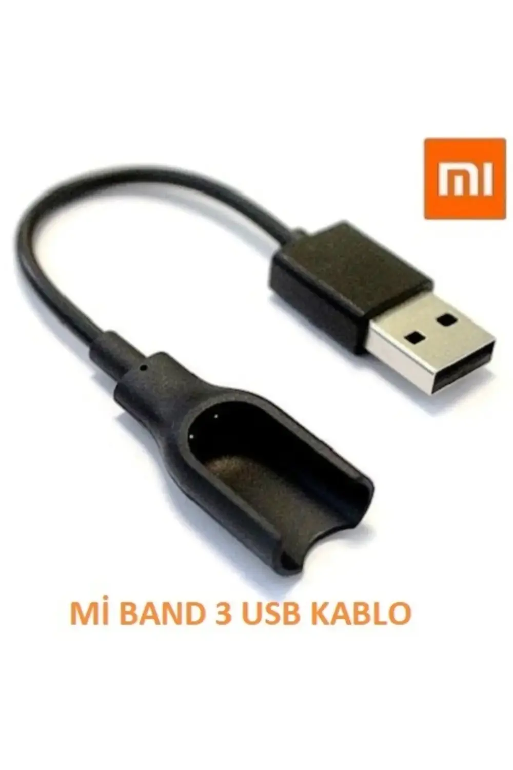 Xiaomi Mi Uyumlu Band 3 Usb Şarj Cihazı Kablosu Servis