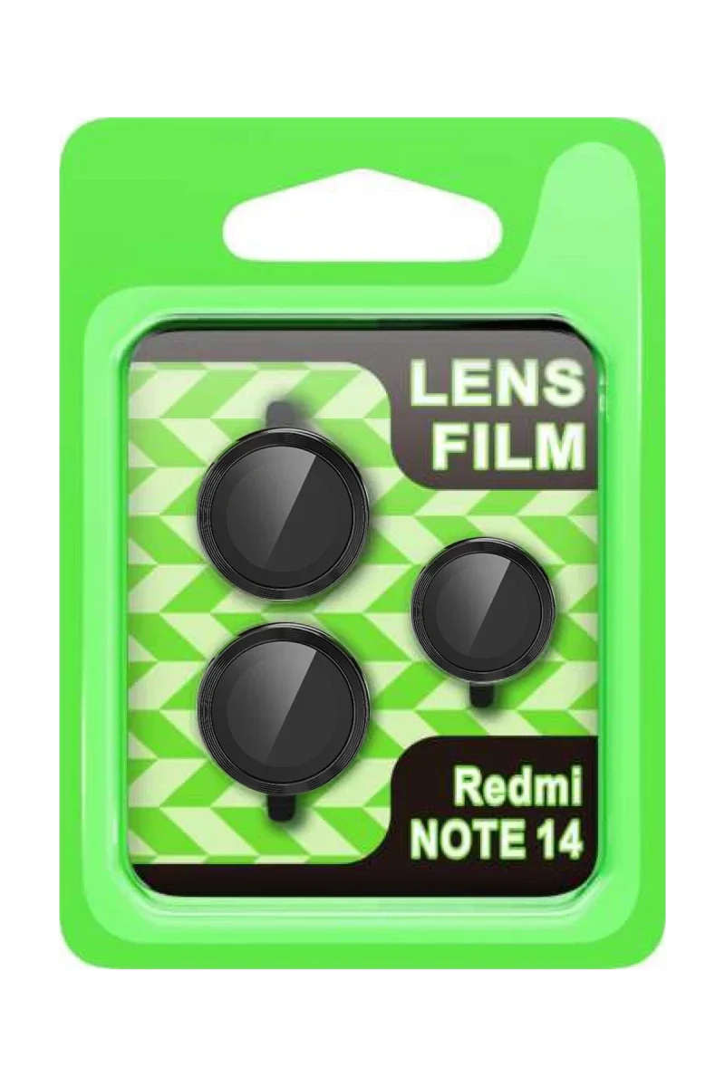 Xiaomi Note 14 5G Raze Metal Kamera Lens - Siyah Xiaomi Note 14 5G Raze Metal Kamera Lens - Siyah
