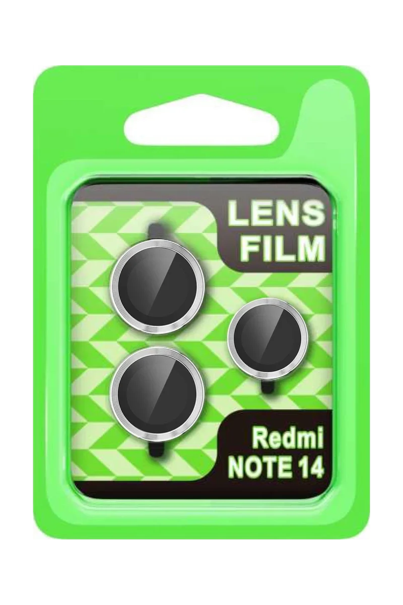 Xiaomi Note 14 5G Raze Metal Kamera Lens - Gümüş Xiaomi Note 14 5G Raze Metal Kamera Lens - Gümüş
