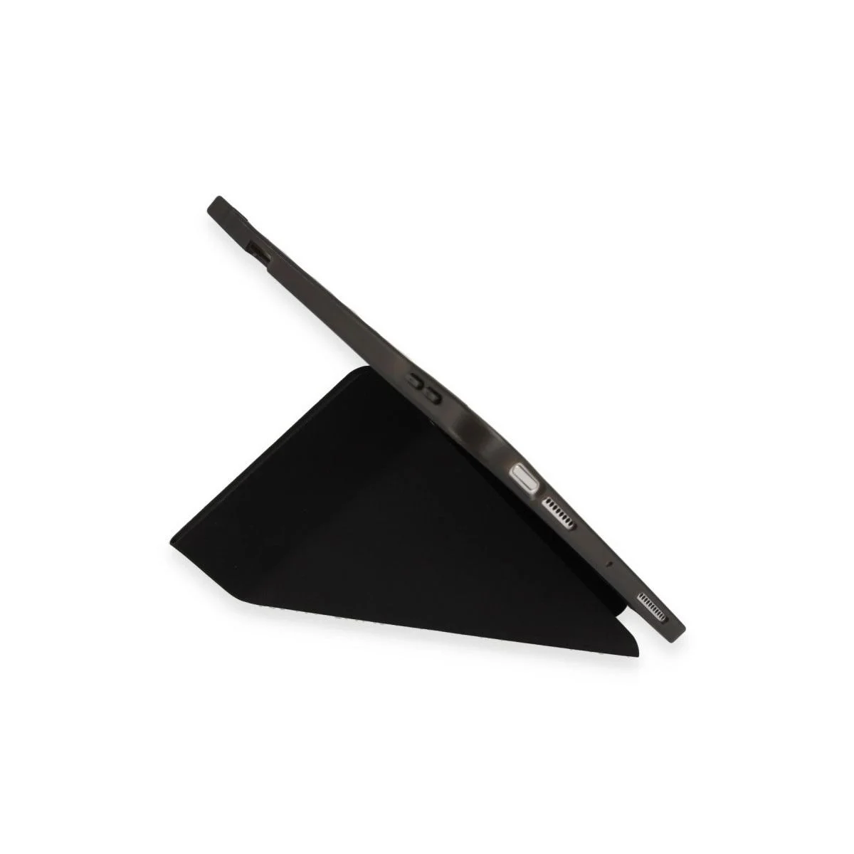 Xiaomi Pad 6 ile Uyumlu Mars Kılıf Kalemlikli Tablet Kılıfı - Siyah, Katlanabilir Stand, Manyetik Kapatma