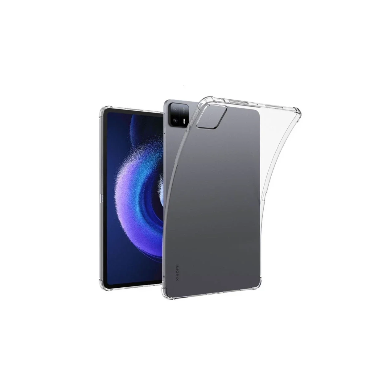 Xiaomi Pad 6 Kılıf Anti Shock Tablet Silikon - Şeffaf