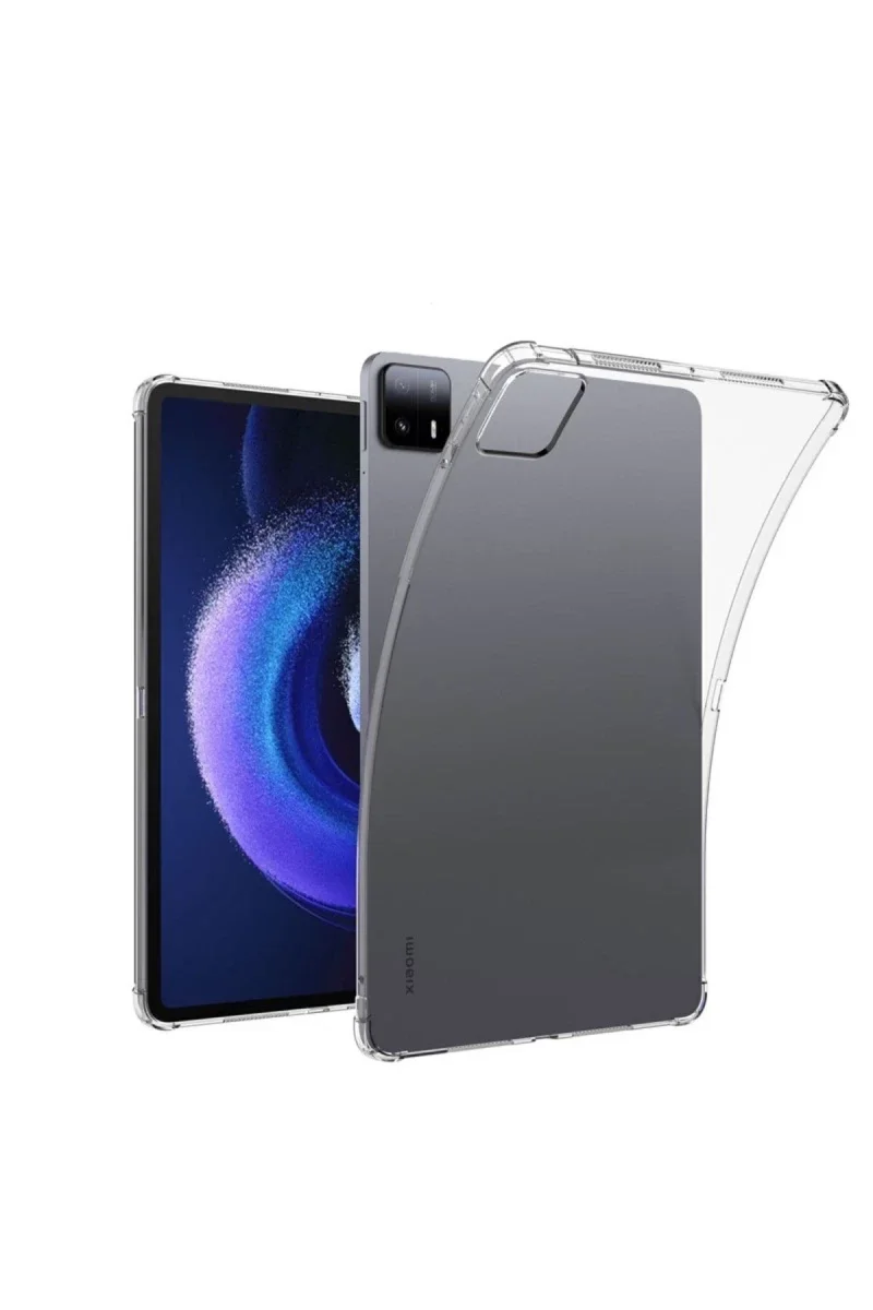 Xiaomi Pad 6 Kılıf Anti Shock Tablet Silikon - Şeffaf