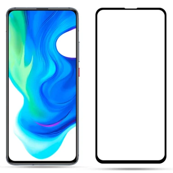 Xiaomi Poco F2 Pro 3D Full Glue 9H Temper Cam Ekran Koruyucu – Darbeye Dayanıklı, Parmak İzi Karşıtı