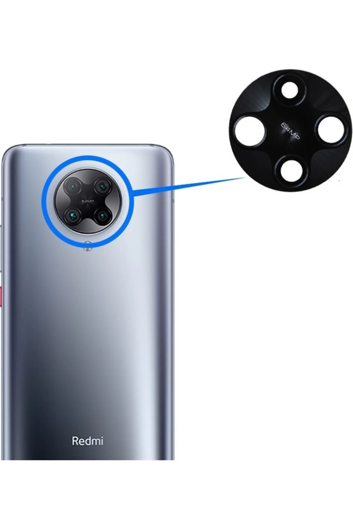 Xiaomi Poco F2 Pro Arka Kamera Camı Lens