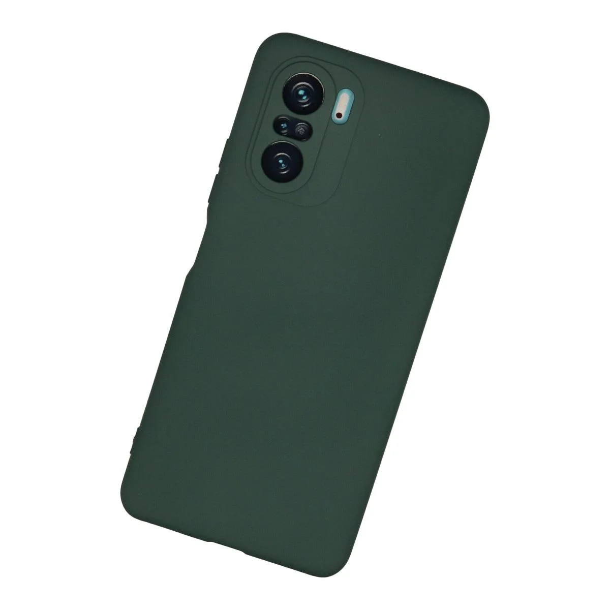 Xiaomi Poco F3 ile Uyumlu Nano İçi Kadife Silikon Kılıf - Koyu Yeşil Fiyatı, Yorumları ve Özellikleri