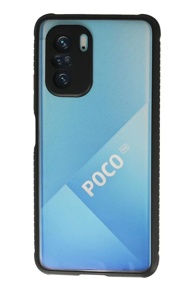 Xiaomi Poco F3 Kılıf Miami Şeffaf Silikon - Siyah Fiyatı, Yorumları ve Özellikleri
