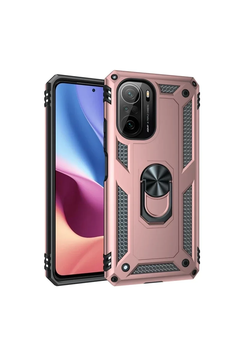 Xiaomi Poco F3 Kılıf Sofya Yüzüklü Silikon Kapak - Rose Fiyatı, Yorumları ve Özellikleri