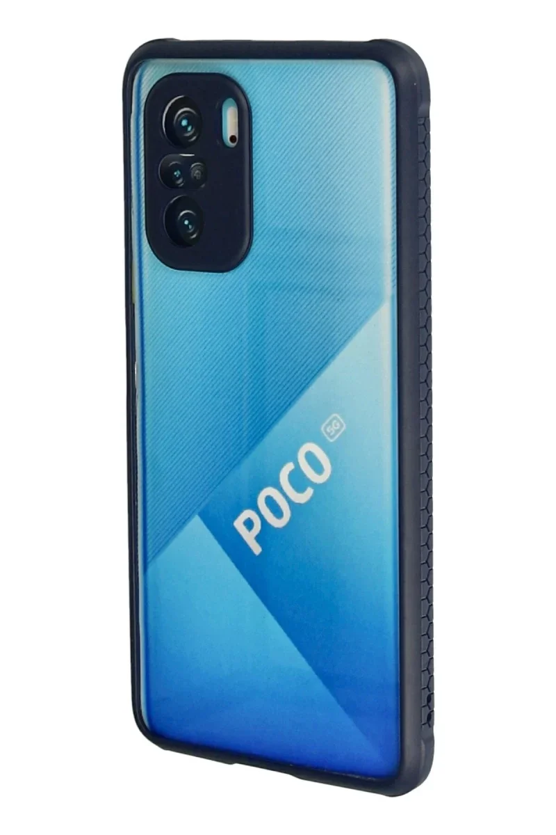 Xiaomi Poco F3 Kılıf Miami Şeffaf Silikon - Lacivert Fiyatı, Yorumları ve Özellikleri