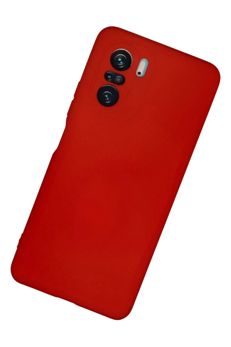 Xiaomi Poco F3 Kılıf Nano içi Kadife Silikon - Kırmızı Fiyatı, Yorumları ve Özellikleri