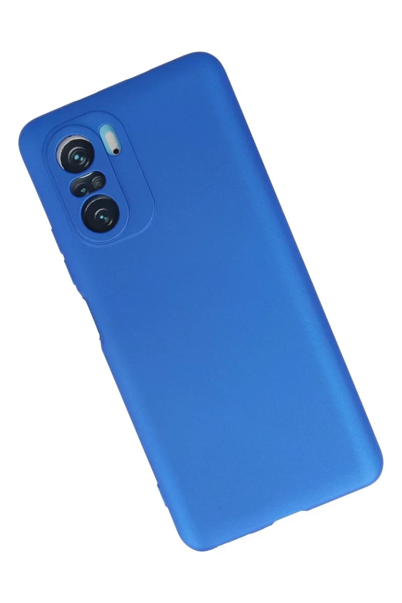 Xiaomi Poco F3 Kılıf First Silikon - Mavi Fiyatı, Yorumları ve Özellikleri