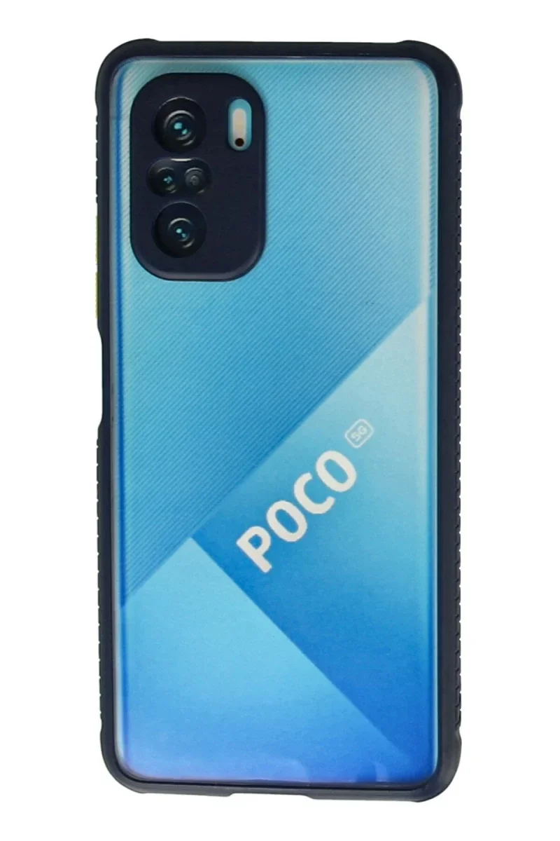 Xiaomi Poco F3 Kılıf Miami Şeffaf Silikon - Lacivert Fiyatı, Yorumları ve Özellikleri