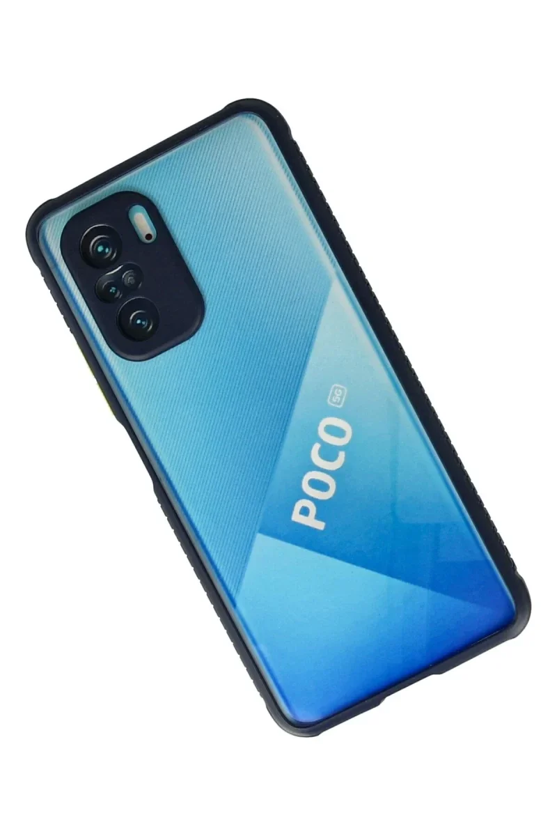Xiaomi Poco F3 Kılıf Miami Şeffaf Silikon - Lacivert Fiyatı, Yorumları ve Özellikleri