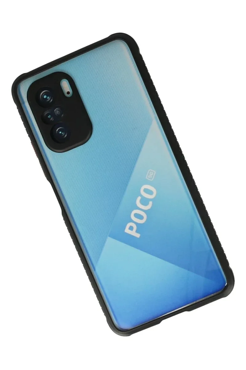 Xiaomi Poco F3 Kılıf Miami Şeffaf Silikon - Siyah Fiyatı, Yorumları ve Özellikleri