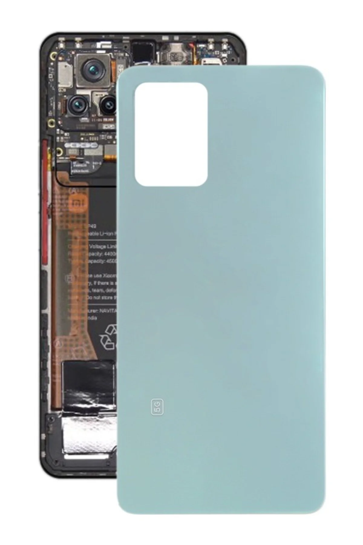 Xiaomi Poco F4 Için Gl Malzeme Arka Kapak Yeşil