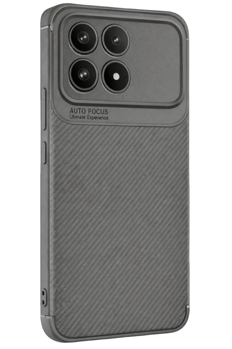 Xiaomi Poco F8 Pro Auto Focus Karbon Kapak - Gri