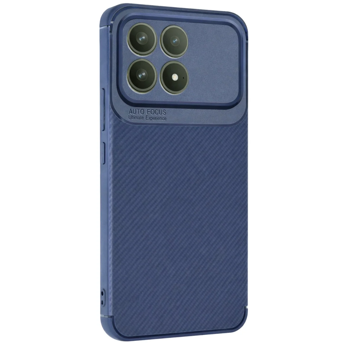 Xiaomi Poco F8 Pro Auto Focus Karbon Kapak - Lacivert Xiaomi Poco F8 Pro Auto Focus Karbon Kapak - Lacivert
