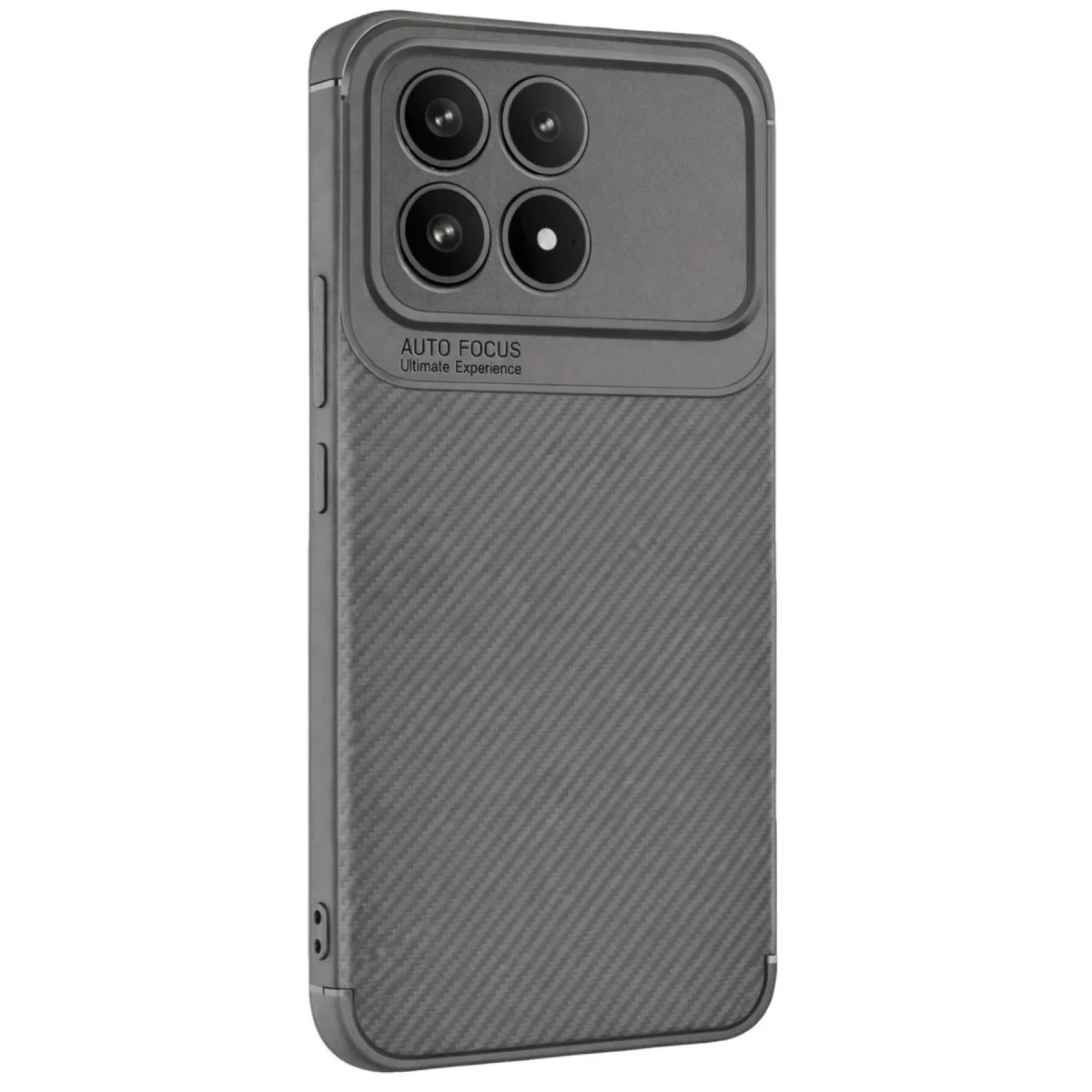 Xiaomi Poco F8 Pro Auto Focus Karbon Kapak - Gri Xiaomi Poco F8 Pro Auto Focus Karbon Kapak - Gri