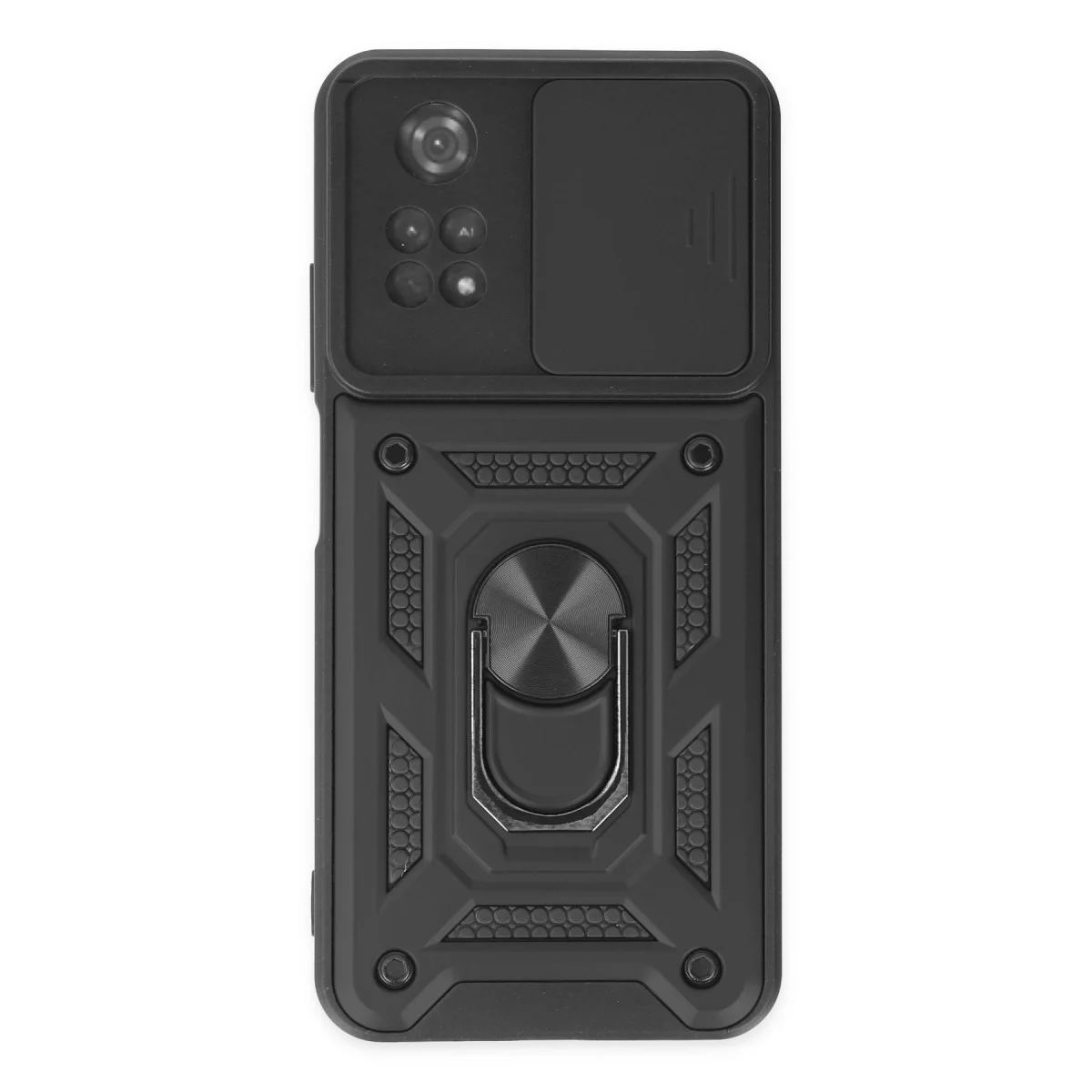 Xiaomi Poco M4 Pro 4g Kılıf Pars Lens Yüzüklü Silikon - Siyah Xiaomi Poco M4 Pro 4g Kılıf Pars Lens Yüzüklü Silikon - Siyah