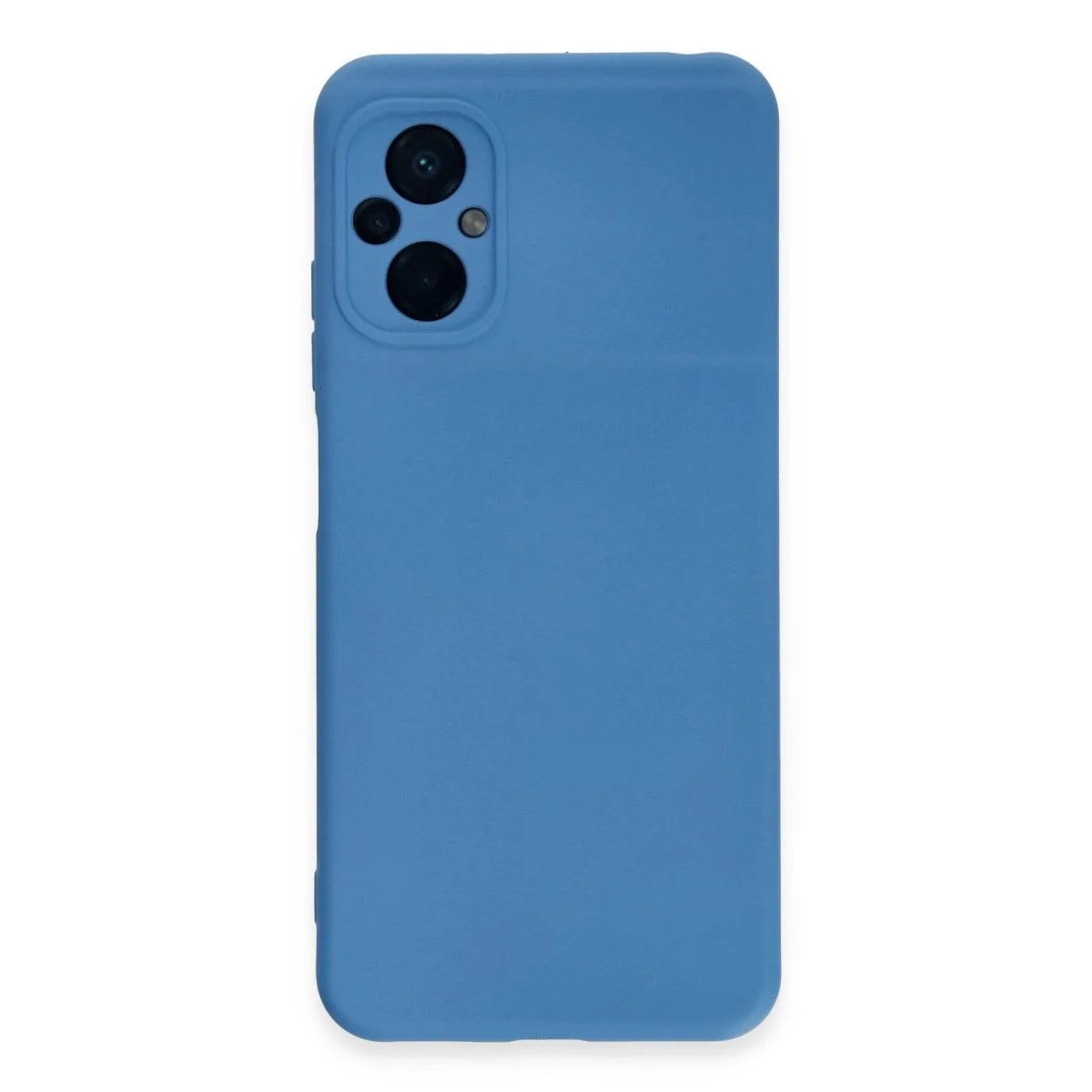 Xiaomi Poco M5 ile Uyumlu Nano İçi Kadife Silikon Kılıf - Mavi Fiyatı, Yorumları ve Özellikleri