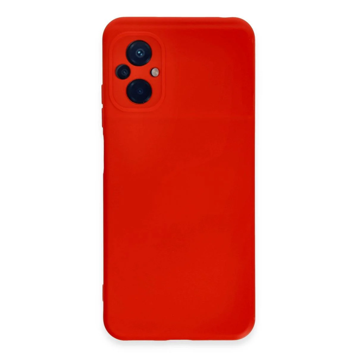 Xiaomi Poco M5 ile Uyumlu Nano İçli Kadife Silikon Kılıf - Kırmızı Fiyatı, Yorumları ve Özellikleri