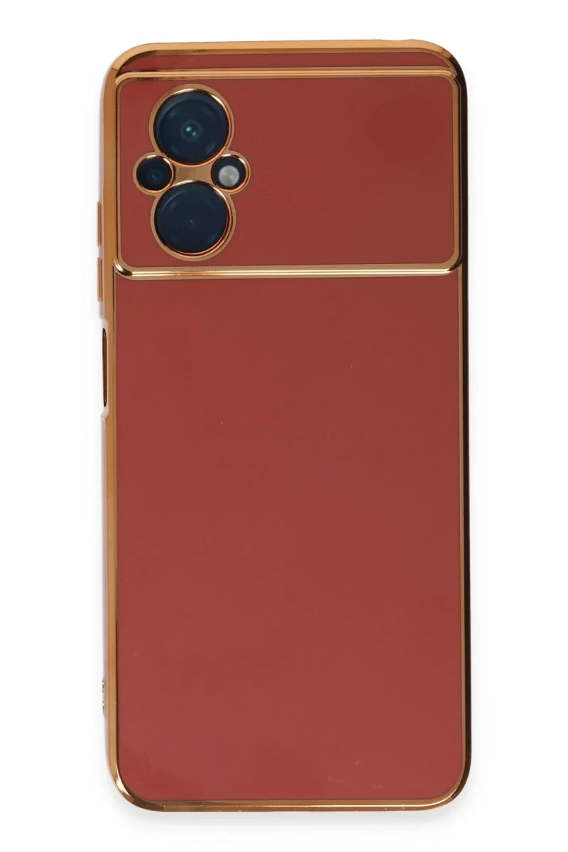 Xiaomi Poco M5 Kılıf Volet Silikon - Kırmızı