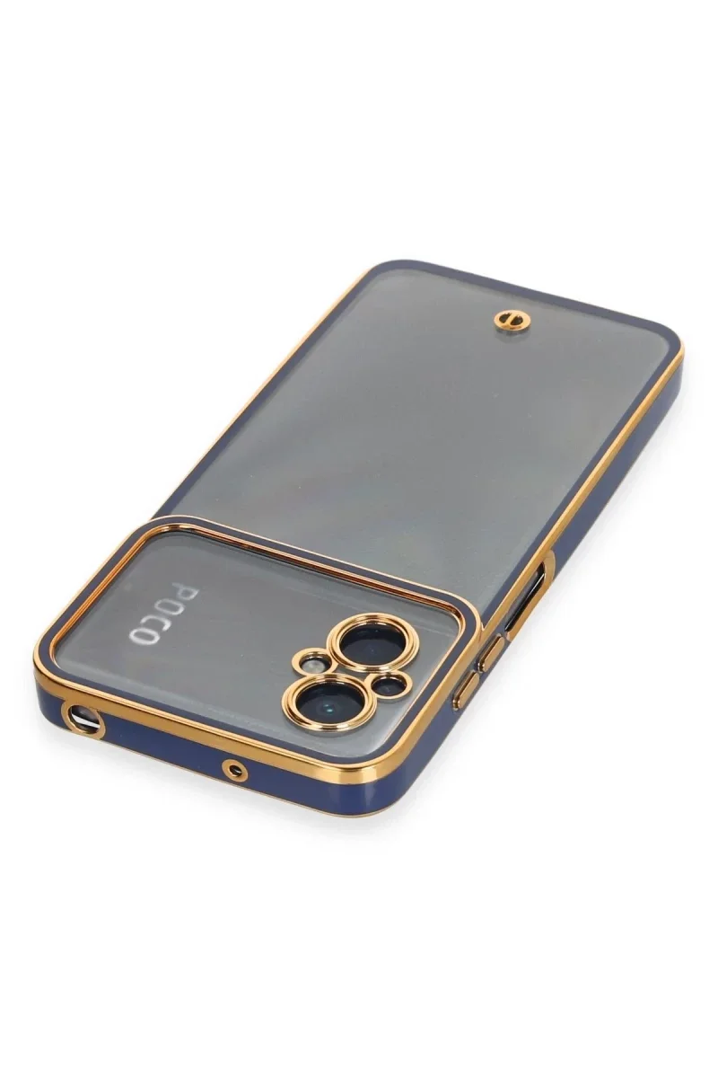Xiaomi Poco M5 Kılıf Liva Lens Silikon - Mavi Fiyatı, Yorumları ve Özellikleri