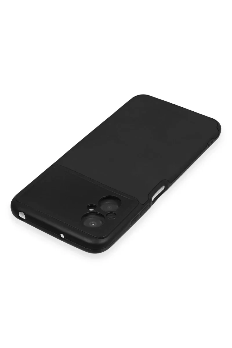 Xiaomi Poco M5 Kılıf Loop Deri Silikon - Siyah Xiaomi Poco M5 Kılıf Loop Deri Silikon - Siyah